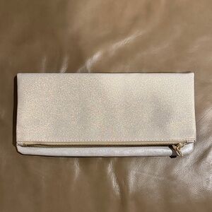 Banana Republic Shimmering Cream Wristlet